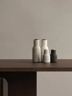 Salero y pimentero pequeños de diseño Bottle Grinder, 2 uds. Molinillos De Especias|Molinillos De Especias