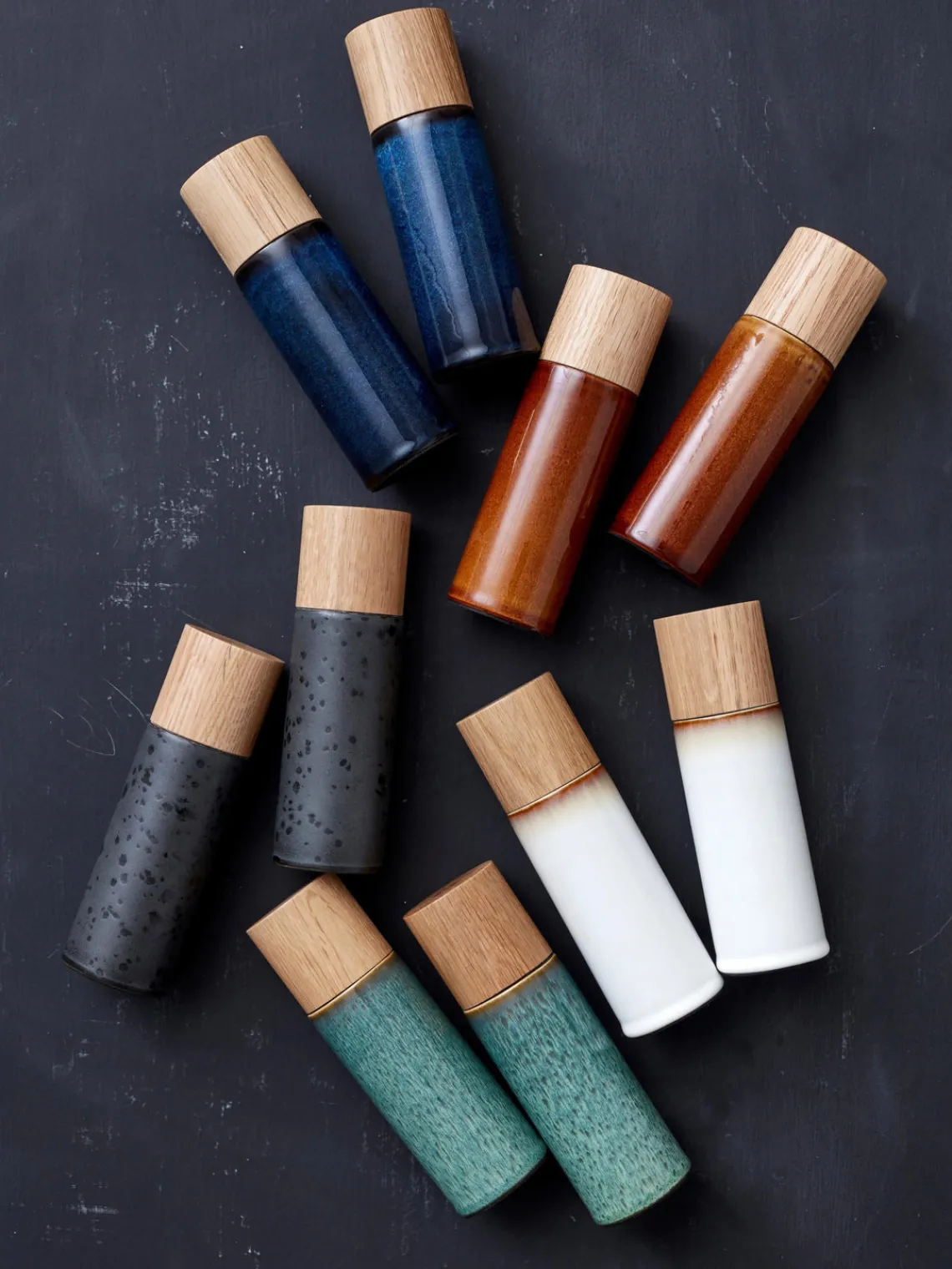 Hot Salero y pimientero , 2 pzas. Molinillos De Especias|Molinillos De Especias