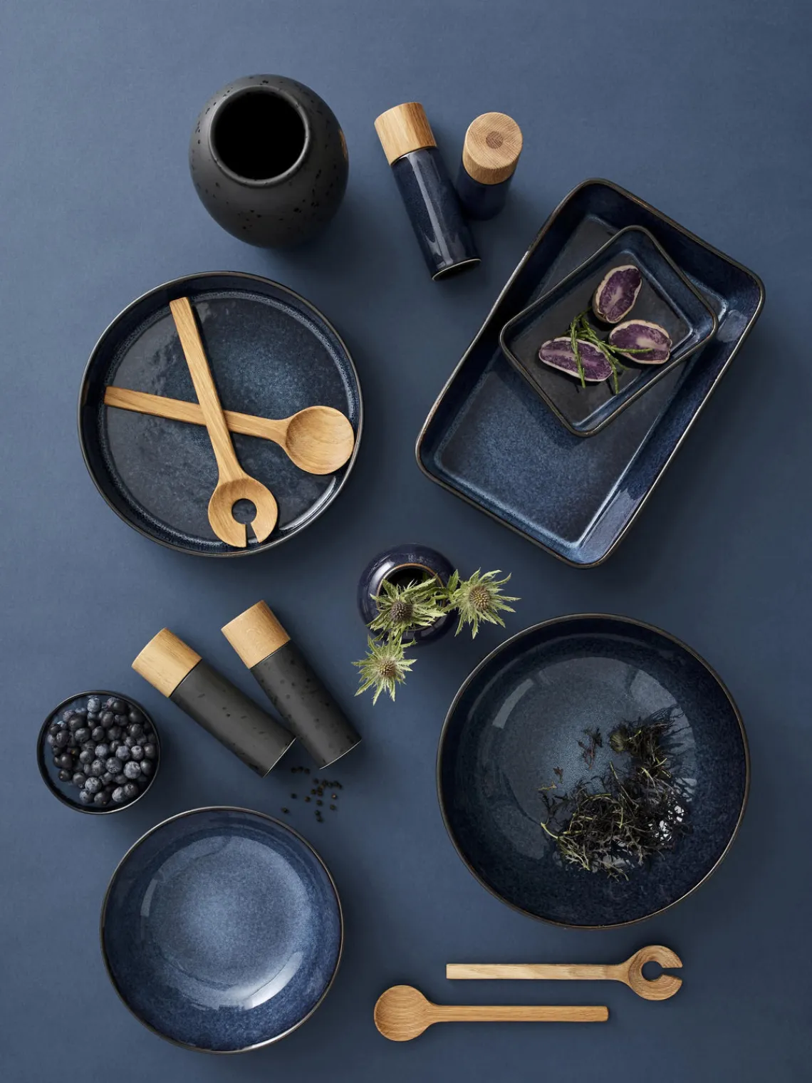 New Salero y pimientero Bizz, 2 pzas. Molinillos De Especias|Molinillos De Especias