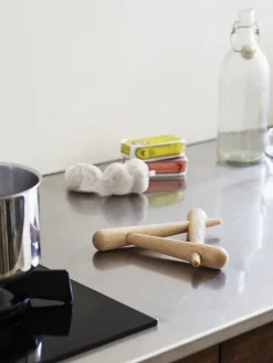 Salvamanteles de madera Trivet Utensilios De Cocina