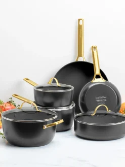 Sartenes|Sartenes>GreenPan Sartenes antiadherentes Padova, 2 uds. Negro