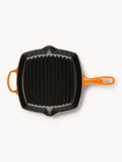 Sartenes|Sartenes>LE CREUSET Sartén skillet cuadrada grill de hierro fundido Signature Collection Tonos naranja