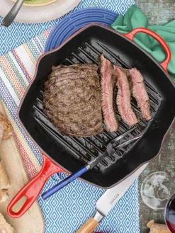 Sartén skillet cuadrada grill de hierro fundido Signature Collection Sartenes|Sartenes