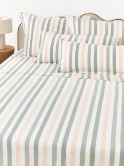 Outlet Sábana encimera de algodón Harriet Mantas|Sábanas