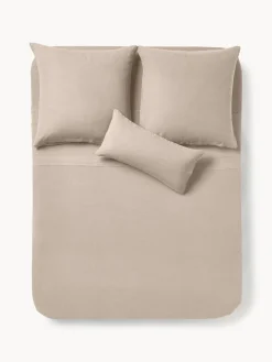 Sábanas|Fundas Nórdicas>Westwing Collection Sábana encimera de lino lavado Airy Beige