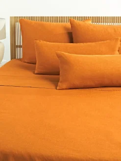 Online Sábana encimera de lino lavado Airy Sábanas|Fundas Nórdicas