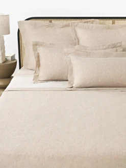 Sábanas|Fundas Nórdicas>Westwing Collection Sábana encimera de lino Linna Beige