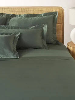 Outlet Sábana encimera de satén Premium Mantas|Sábanas