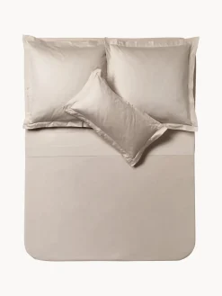 Clearance Sábana encimera de satén Premium Mantas|Sábanas