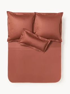 Sábanas|Fundas Nórdicas>Westwing Collection Sábana encimera de satén Premium Terracota