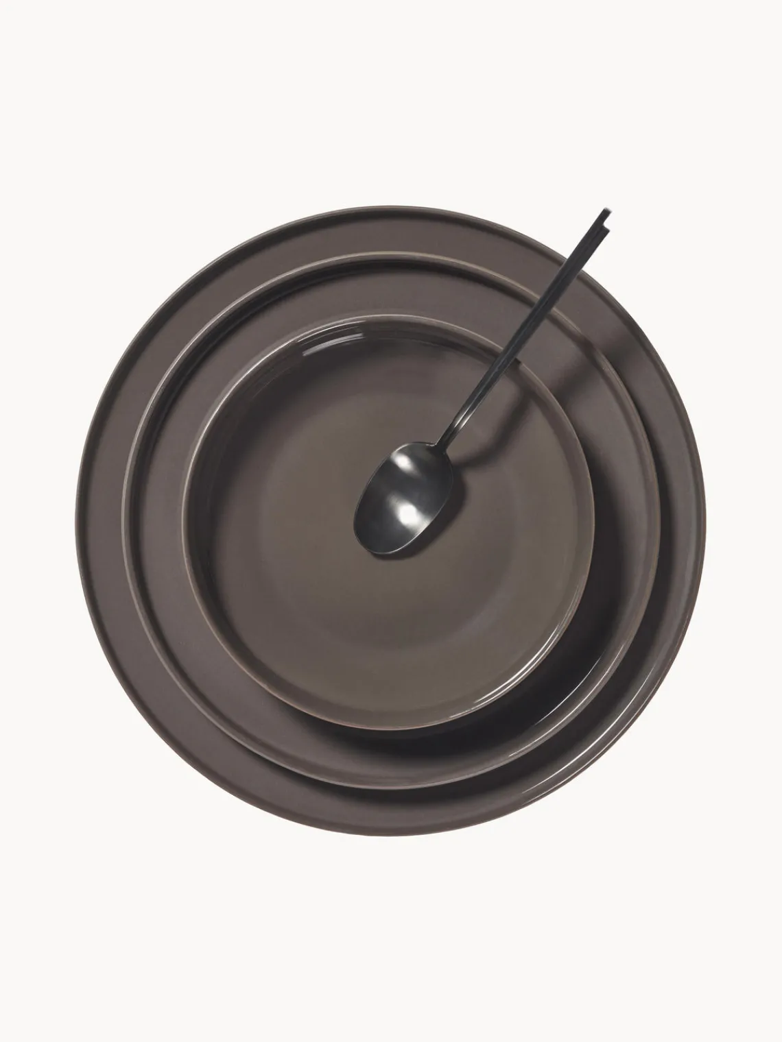 Platos Hondos|Vajillas Completas>SERAX x Kelly Wearstler, platos hondos de porcelana, 2 uds. Marrón