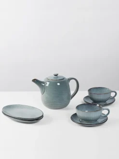 Vajillas Completas|Menaje De Mesa></noscript>Broste Copenhagen Servicio de té artesanal Nordic Vanilla, 2 comensales (7 pzas.) Nordic Sea