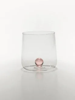 Vasos|Vajillas Completas>Zafferano Set de 6 vasos de agua Bilia Transparente, rosa