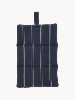 Textiles De Cocina Y Manteles|Textiles De Cocina>Södahl Set de agarradores Harmony, 2 uds. Azul oscuro, blanco