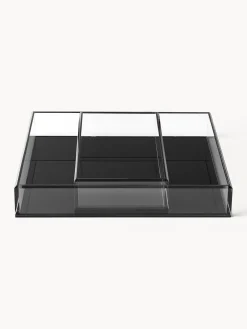 Jarrones|Bandejas Decorativas></noscript>Westwing Collection Set de bandejas decorativas Yuki, 2 pzas. Negro