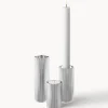 Candelabros|Jarrones>GEORG JENSEN Set de candelabros con relieves Bernadotte, 3 uds.