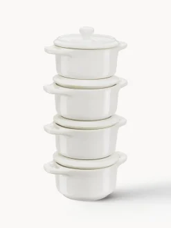 Ollas|Ollas>Staub Set de cazuelas pequeñas Mini Cocotte, 4 uds. Blanco