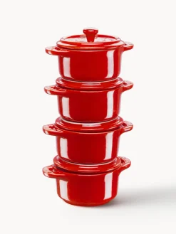 Ollas|Ollas>Staub Set de cazuelas pequeñas Mini Cocotte, 4 uds. Rojo