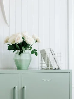 Cestas Y Cajas|Jarrones></noscript>Mustard Made Set de cestas de metal The Baskets, 3 uds. Off White