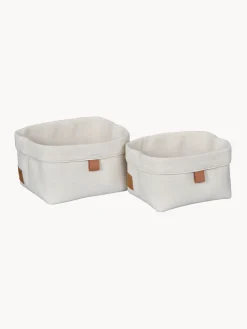 Clearance Set de cestas Premium, 2 uds. Accesorios De Baño|Jarrones