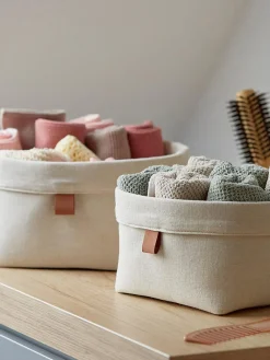 Clearance Set de cestas Premium, 2 uds. Accesorios De Baño|Jarrones