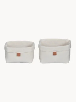 Clearance Set de cestas Premium, 2 uds. Accesorios De Baño|Jarrones