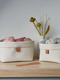 Clearance Set de cestas Premium, 2 uds. Accesorios De Baño|Jarrones