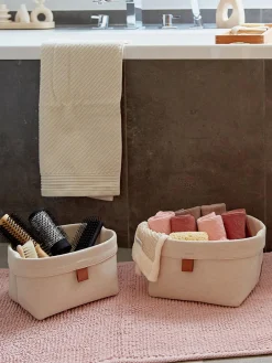 Clearance Set de cestas Premium, 2 uds. Accesorios De Baño|Jarrones