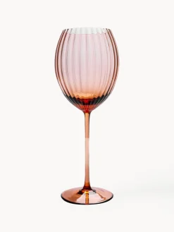 Copas De Vino|Vajillas Completas>ANNA VON LIPA Set de copas de vino blanco artesanales Lyon, 2 uds. Terracota