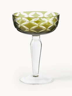 Hot Set de copas pompadour de champán Cuttings, 6 uds. Copas De Champagne|Vajillas Completas