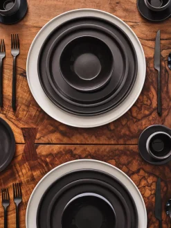 Juego De Cubiertos|Vajillas Completas>SERAX Set de cubiertos cepillados X Kelly Wearstler Dune, 24 pzas. Negro mate