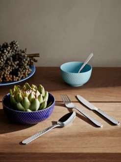 Online Set de cubiertos con mango acanalado Rhombe, 4 comensales, 16 pzas. Juego De Cubiertos|Vajillas Completas