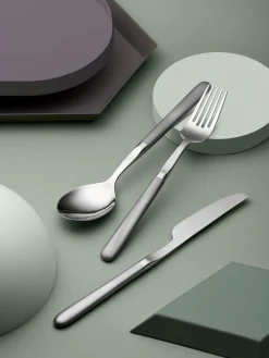 Discount Set de cubiertos de acero inoxidable Ehra, 4 comensales (16 pzas.) Juego De Cubiertos|Vajillas Completas