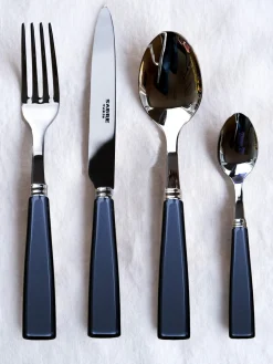Online Set de cubiertos de acero inoxidable Icône, tamaños diferentes Juego De Cubiertos|Vajillas Completas
