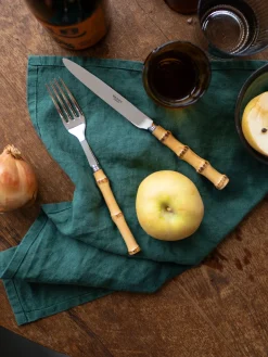 Hot Set de cubiertos de bambú Panda, tamaños diferentes Juego De Cubiertos|Vajillas Completas