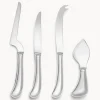 New Set de cuchillos de queso de acero inoxidable Living, 4 uds. Cuchillos De Cocina Y Bloques|Cuchillos De Queso