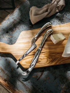 New Set de cuchillos de queso de acero inoxidable Living, 4 uds. Cuchillos De Cocina Y Bloques|Cuchillos De Queso