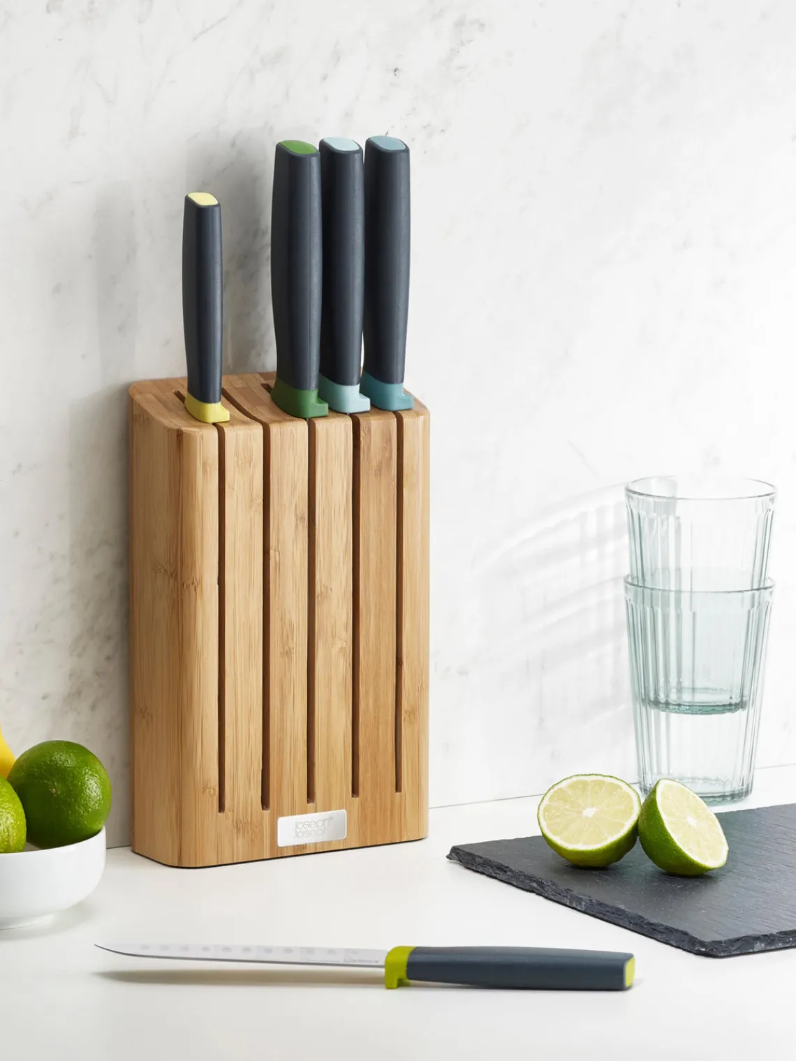 Discount Set de cuchillos Elevate Slim, 5 cuchillos. Cuchillos De Cocina Y Bloques|Cuchillos De Cocina