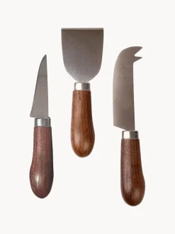 Set de cuchillos para queso de madera Astrid, 3 pzas. Cuchillos De Cocina Y Bloques|Cuchillos De Queso