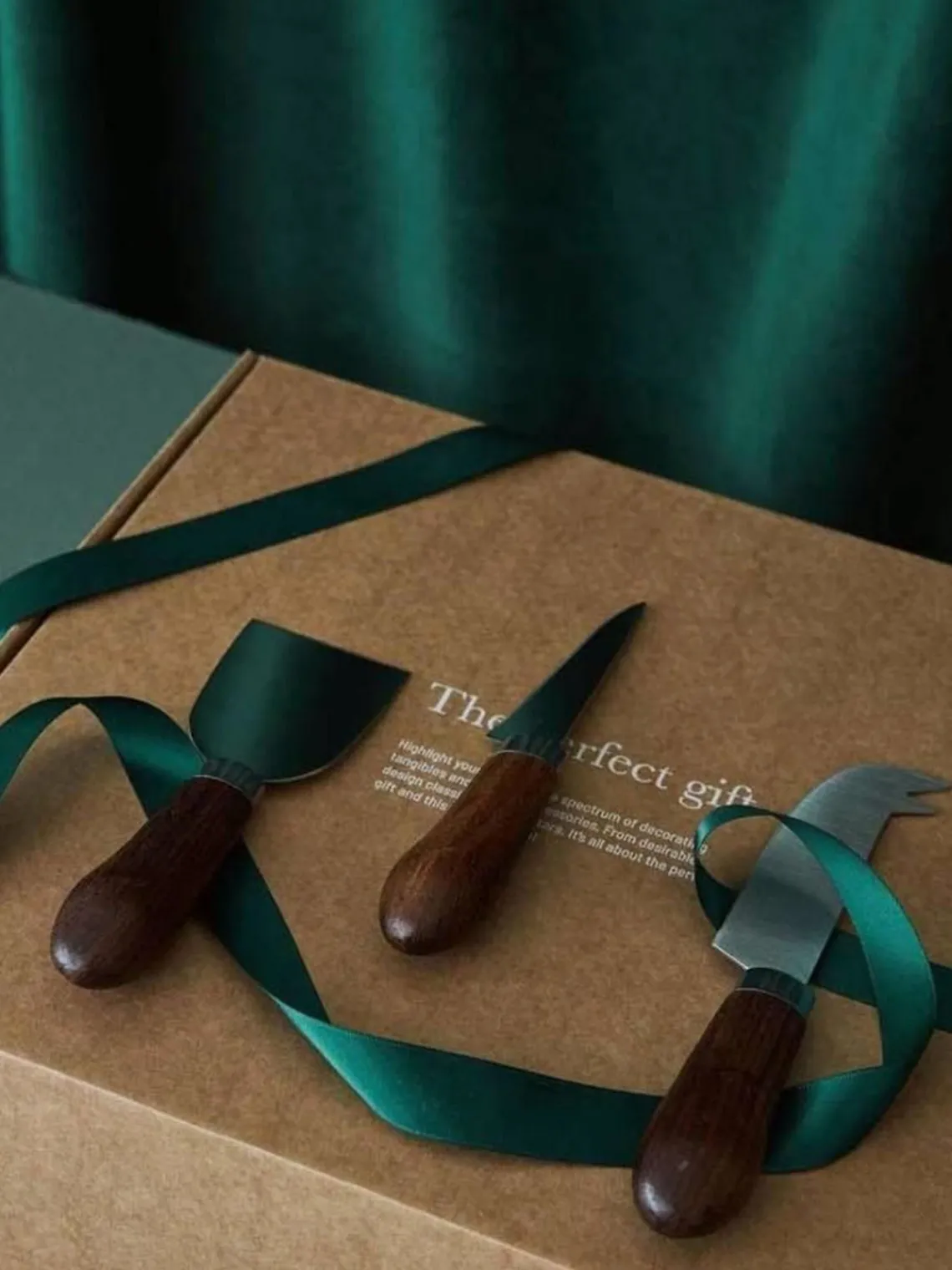 Set de cuchillos para queso de madera Astrid, 3 pzas. Cuchillos De Cocina Y Bloques|Cuchillos De Queso