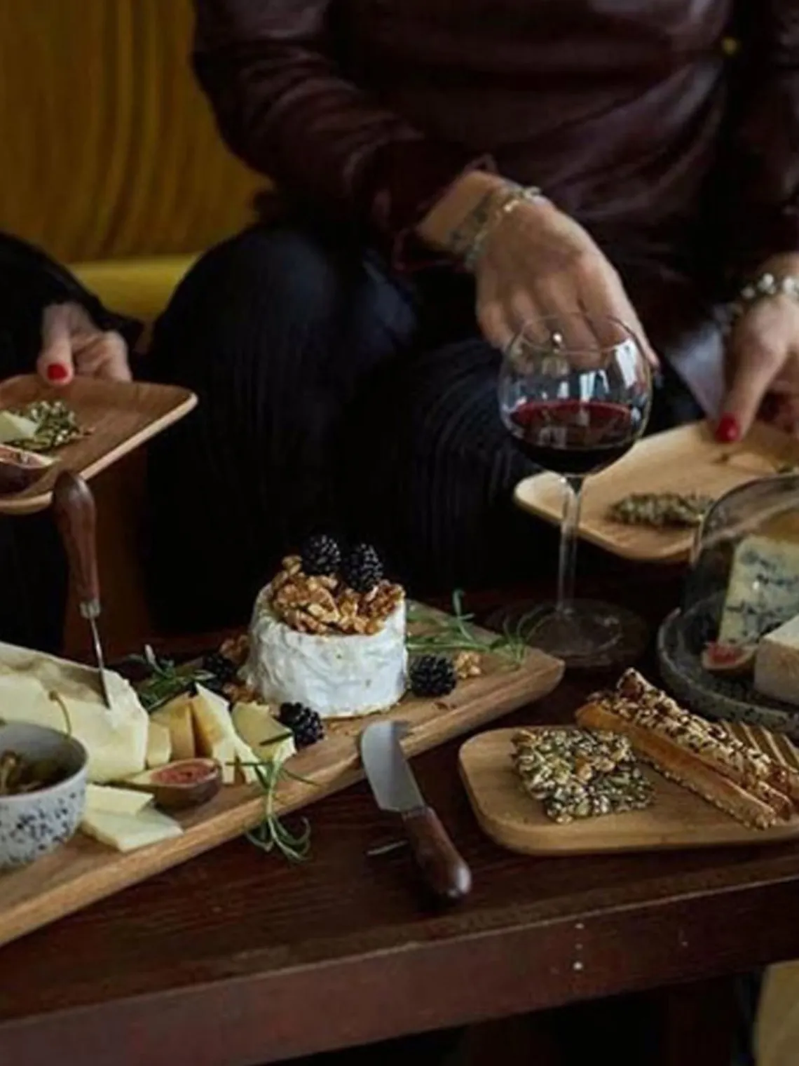 Set de cuchillos para queso de madera Astrid, 3 pzas. Cuchillos De Cocina Y Bloques|Cuchillos De Queso