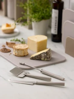 Cuchillos De Cocina Y Bloques|Cuchillos De Cocina></noscript>Rosti Set de cuchillos y cortador de queso Emma, 3 pzas. Beige claro, plateado