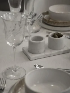 Set de cuencos pequeños de mármol Agata, 5 pzas. Cuencos Aperitivos|Vajillas Completas