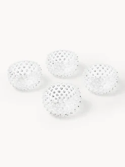 Hot Set de cuencos soplados Hobnail, 4 uds. Cuencos Aperitivos|Vajillas Completas