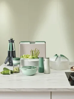 Artículos De Cocina|Utensilios De Cocina>Joseph Joseph Set de cuencos y cucharas medidoras Nest Plus, 9 pzas. Tonos verdes y grises
