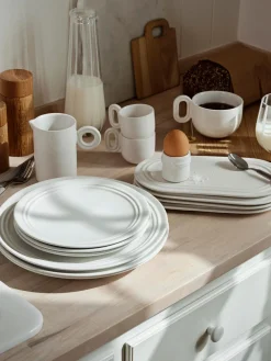 Set de desayuno artesanal Stevns, 4 comensales (12 pzas.) Menaje De Mesa