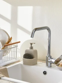 Outlet Set de dosificador de jabón Sand, 2 pzas. Escurreplatos|Almacenaje De Cocina