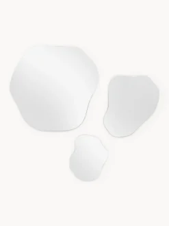 Jarrones|Espejos De Pared>Westwing Collection Set de espejos de pared sin marco Lia, 3 uds.