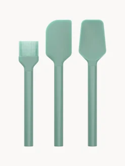 Utensilios De Cocina>Rosti Set de espátulas y brocha para repostería Emma, 3 pzas. Verde menta