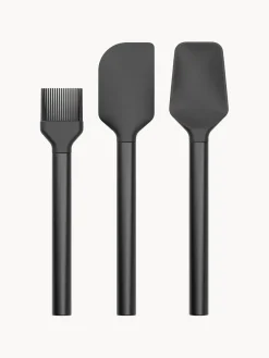 Utensilios De Cocina>Rosti Set de espátulas y brocha para repostería Emma, 3 pzas. Negro
